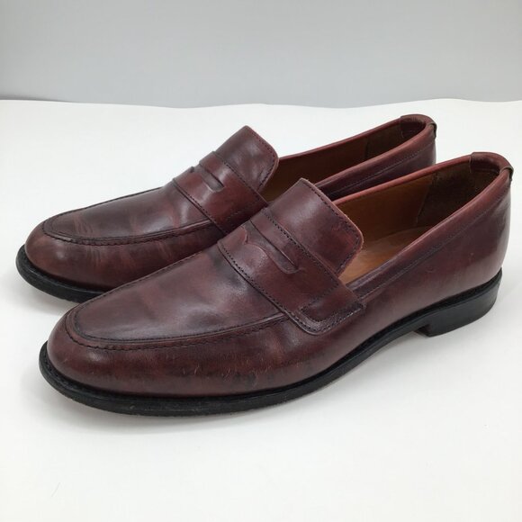 Allen Edmonds Ascher Penny Loafers Men's 11 D Dark Brown Leather Made in the USA - Picture 2 of 13
